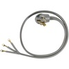 Certified Appliance Accessories 3-Wire Eyelet 40-Amp Range Cord, 5ft 90-1062